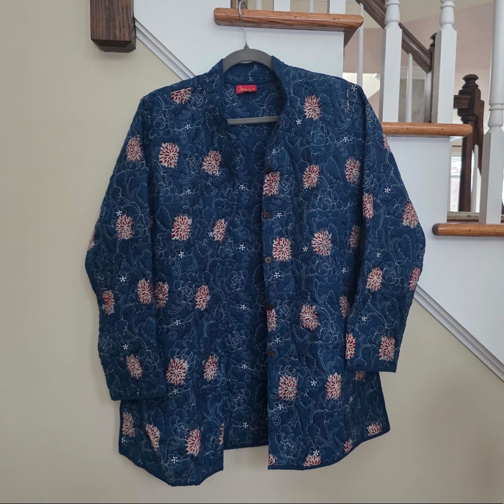 Floral jacket, women’s size medium